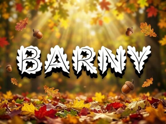 Barny: The Avant-Garde Display Font for Bold Creators