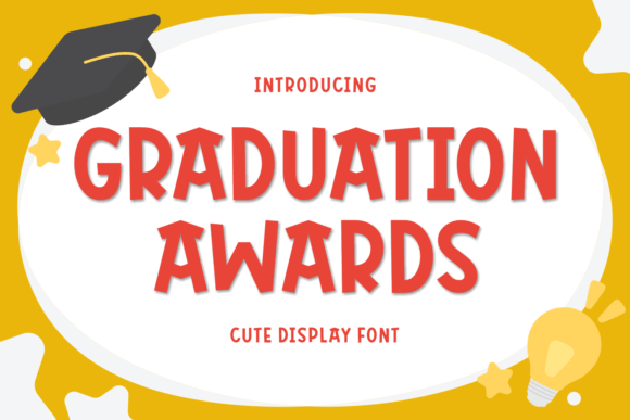 Celebrate Every Achievement with the Graduation Awards Typeface