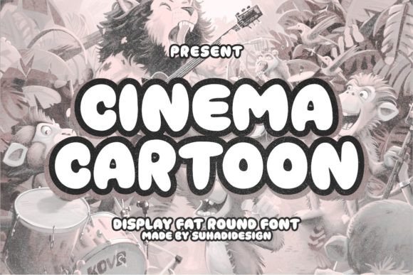 Cinema Cartoon: A Font That Brings Playful Energy to Your Designs