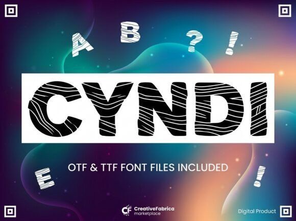 Cyndi: The Display Font That Demands Attention