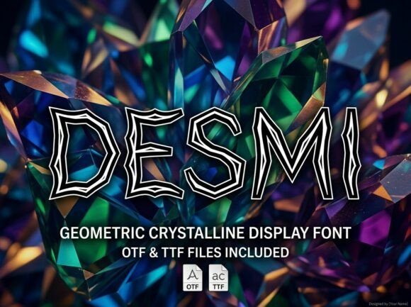 Desmi: The Raw Geometry of Modern Display Typography