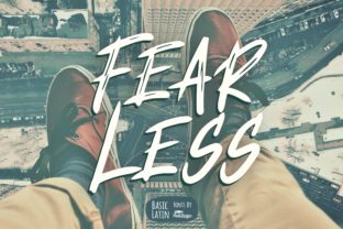 Fear Less: A Font That Brings Bold Character to Your Creative Work
