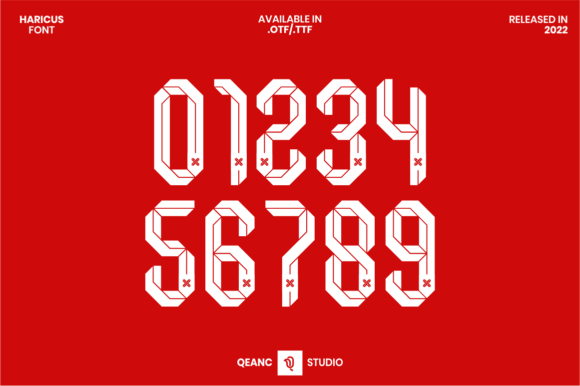 Haricus: The Typeface That Brings Stadium Energy to Your Designs