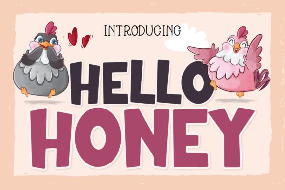 Hello Honey: The Cool, Fun Display Font for Bold Titles