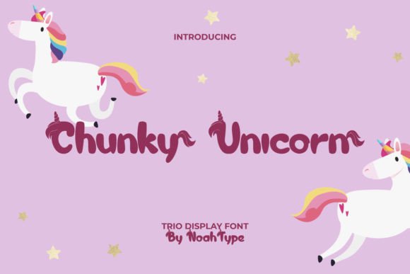 Inject Playful Magic: Using the Chunky Unicorn Font