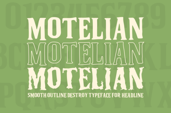 Motelian: A Vintage Serif That Feels Like a Classic Storybook