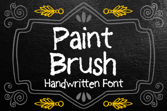 Paint Brush Font: Authentic Strokes for Real Design Projects