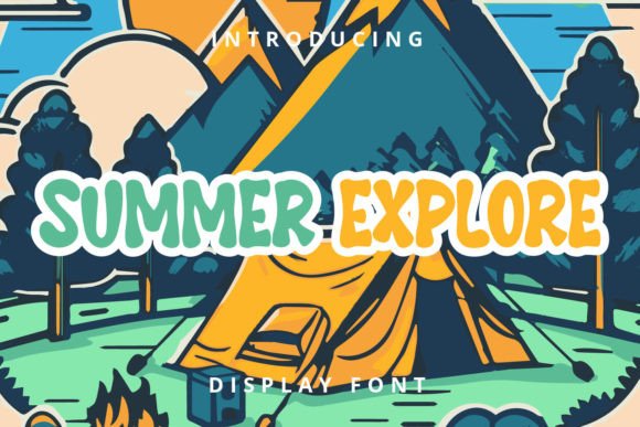 Summer Explore: The Playful Font That Brings Joy to Every Design
